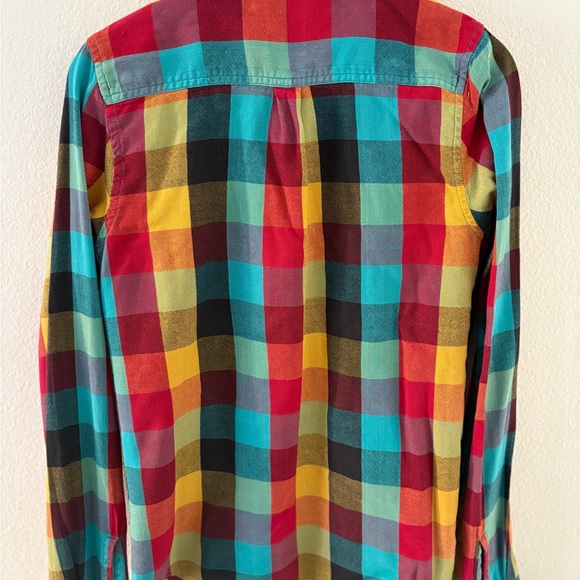 Stussy Women’s Colorful Checkered Shirt - Picture 4 of 5